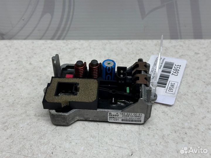 Резистор печки Mercedes-Benz Ml W163 OM612.963