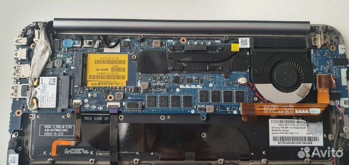 Dell xps 12 9q23 p20s разбор