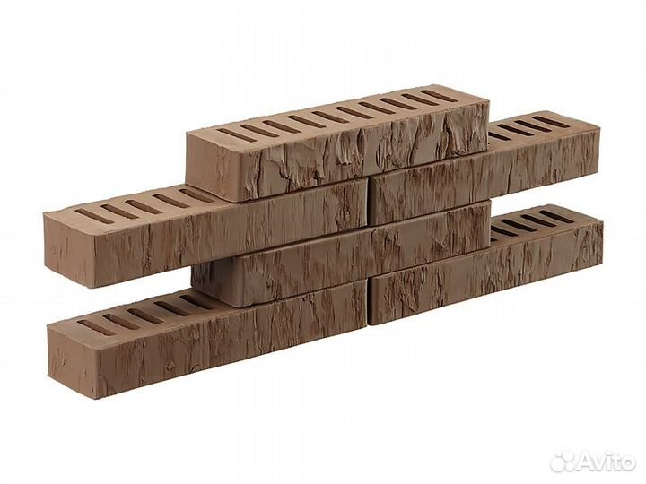 Лицевой кирпич Железногорск Коричневый Скала