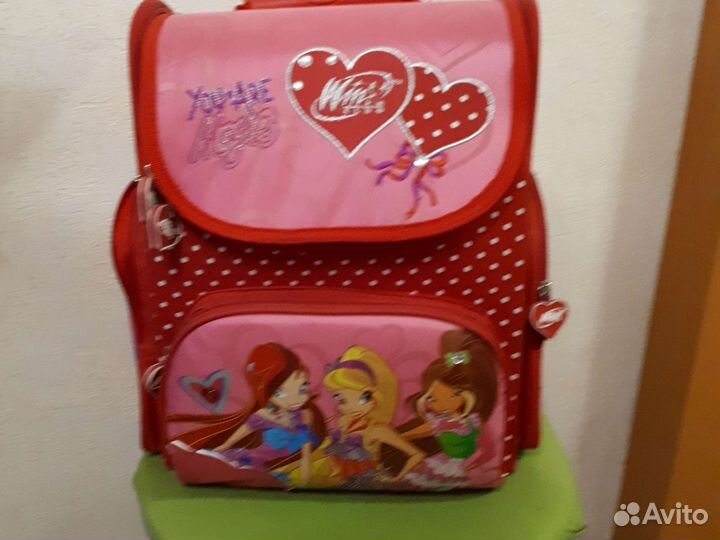 Рюкзак школьный для девочки новый легкий