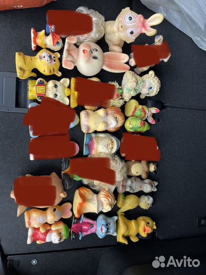 Резиновые игрушки СССР