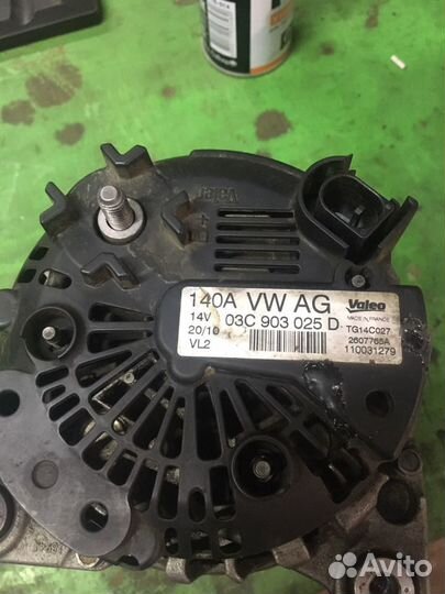 Продам генератор на Тигуан или поло