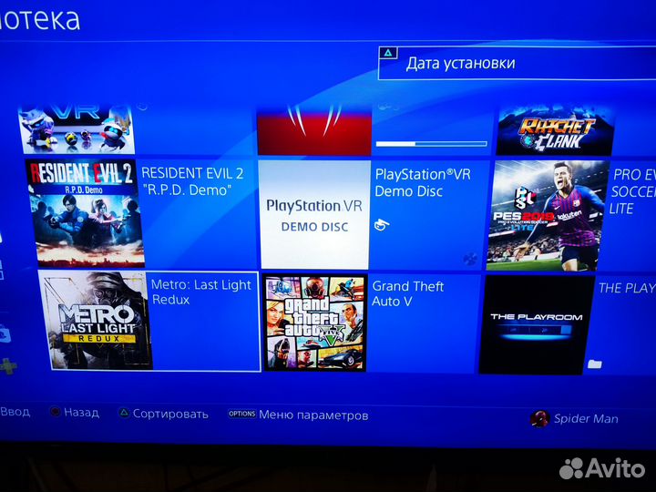 Комплект PS4 slim + PS VR + камера + мувы + 20 игр