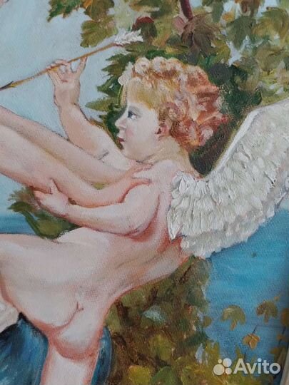 Ангел картина маслом
