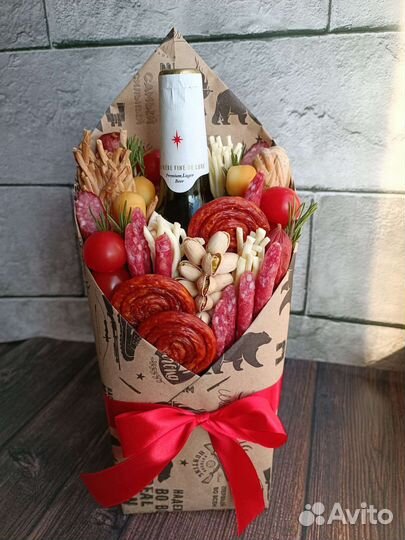 Колбасный букет Мужской букет