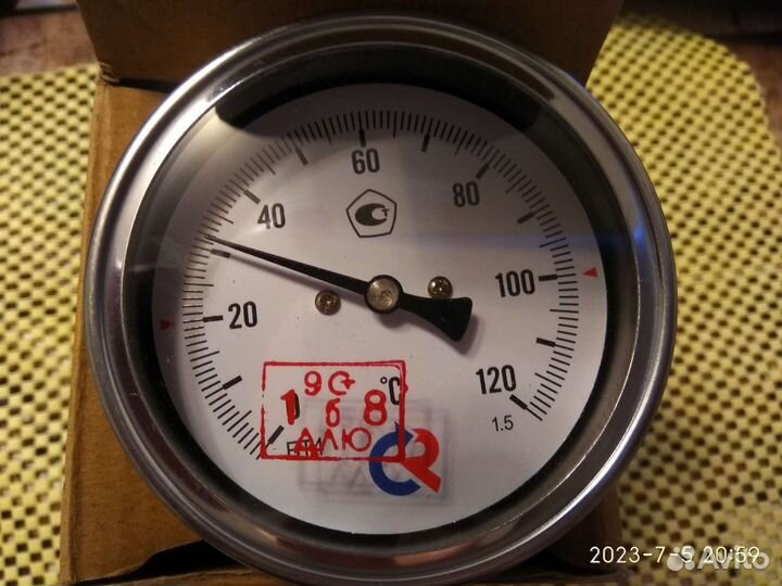 Термометр биметалический Росма