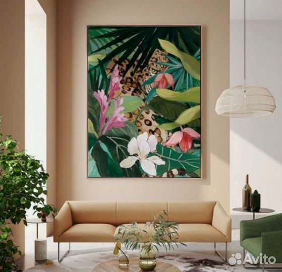 Картина маслом на холсте ручная работа