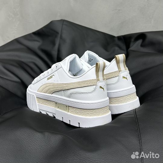 Кеды Puma Mayze Platform White Stone