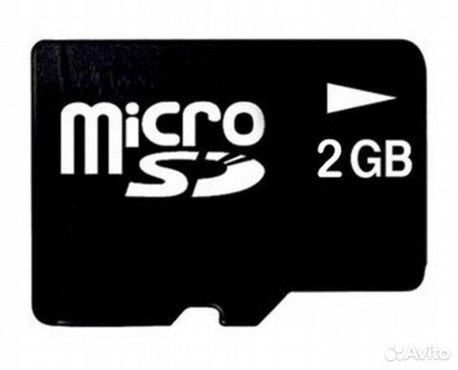 Флешка micro sd 2гб
