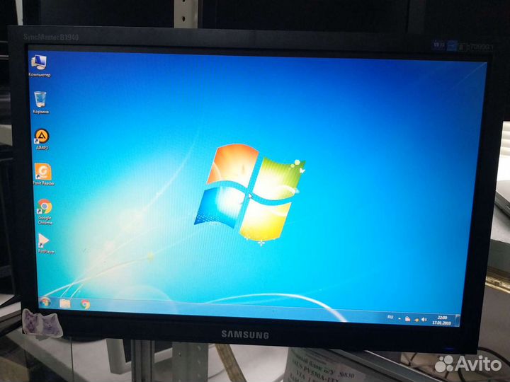 Монитор Samsung 19 дюймов широкоформатный