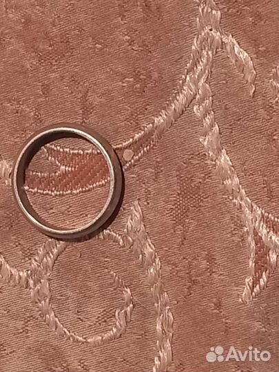 Кольцо старое серебро