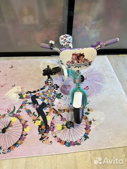 Велосипед детский 12 дюймов колеса для девочки