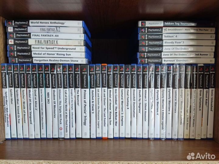 Коллекция игр ps2