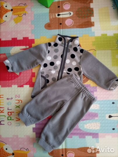 Флисовый костюм детский