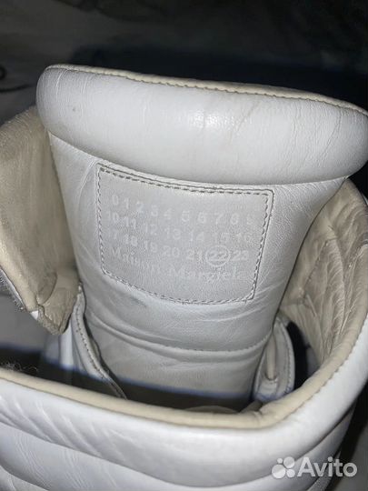 Maison margiela future high белые оригинал