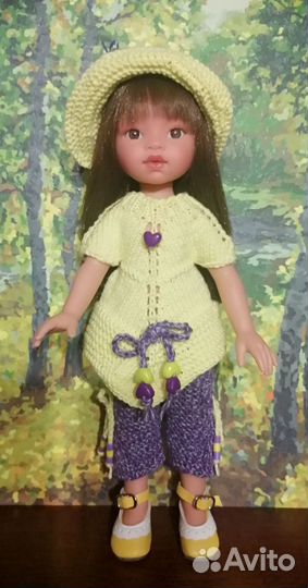 Вязаные наряды для кукол Паола рейна и др