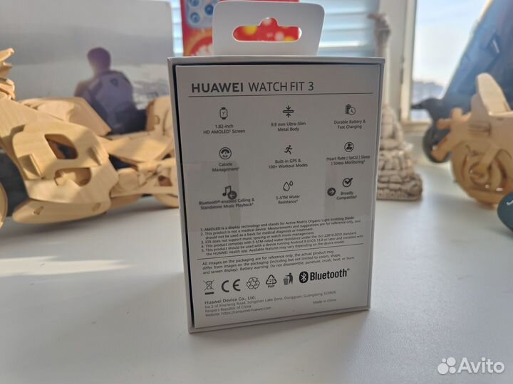 Новые умные часы Huawei Fit 3 Зеленые Гарантия/Чек