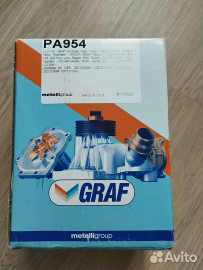 Водяной насос Graf PA954