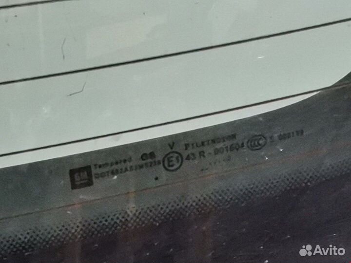 Крышка (дверь) багажника для Opel Zafira B