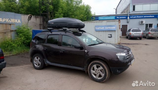 Багажник бокс на крышу renault duster