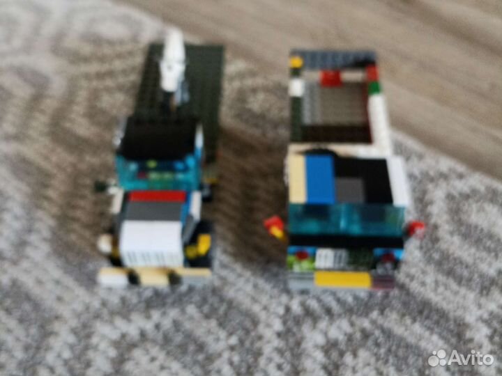 Газ 66 и Урал из лего