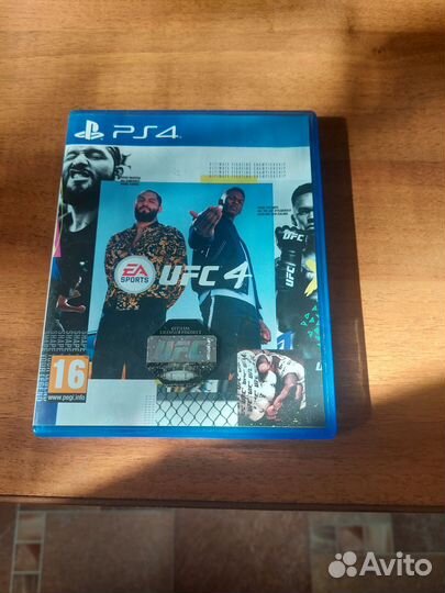 UFC4 ps диск