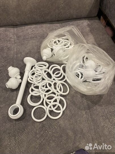 Кольца и крючки для гардин