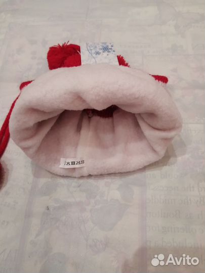 Шапки, варежки, перчатки для девочки. Новые