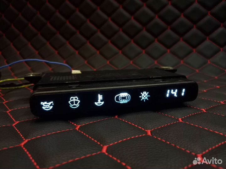 Блок индикации(бск) на Ваз 2114, пересвет