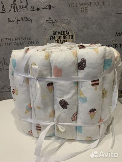 Бортики в кроватку