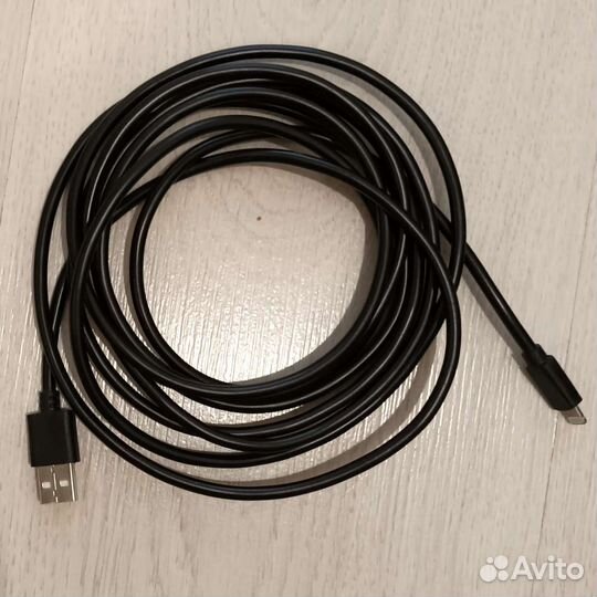 Кабель lightning USB 3 метра