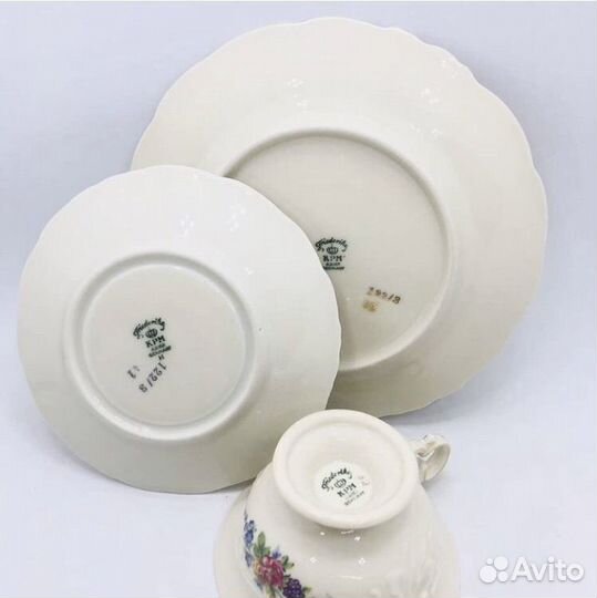 Винтажное трио посуда крм Германия