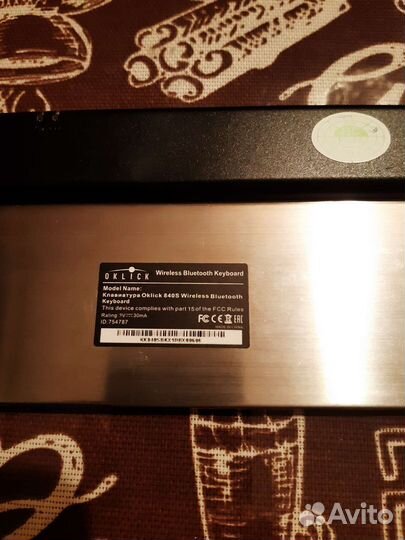 Клавиатура oklick Werless Bluetooth Keyboard