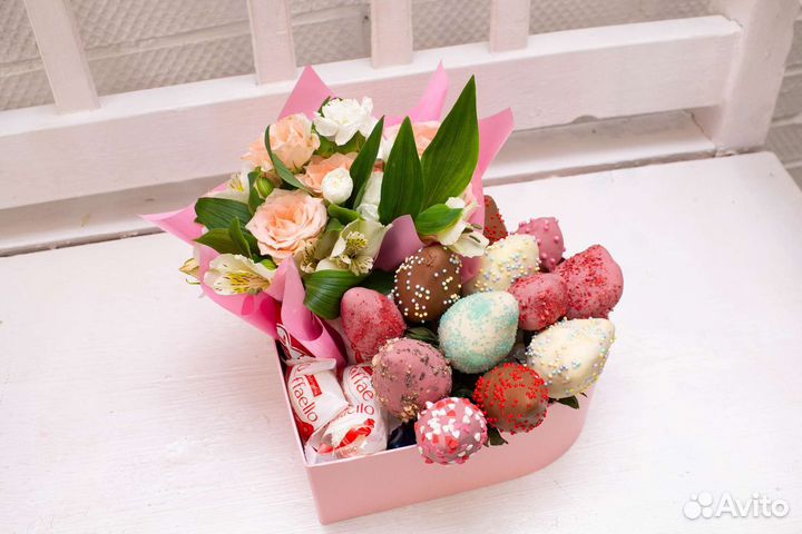 Клубничный букеты клубника в шоколаде