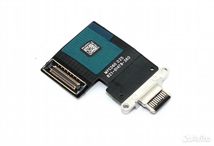 Шлейф зарядки iPad Pro 11.0 2018/2020 черный