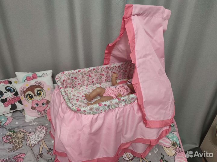 Кроватка-люлька для куклы