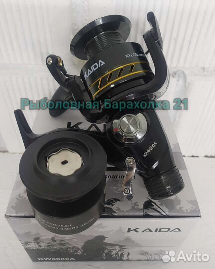 Катушка Kaida KW6000A c байтраннером