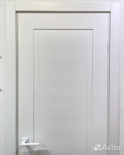 Дверь компланарная серая эмаль