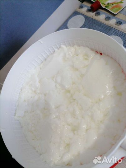 Домашний творог, сыр