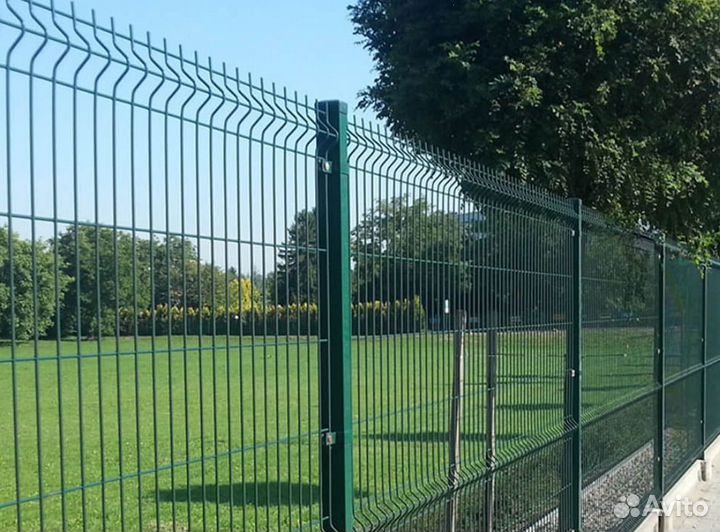Забор металлический за 1 день под ключ