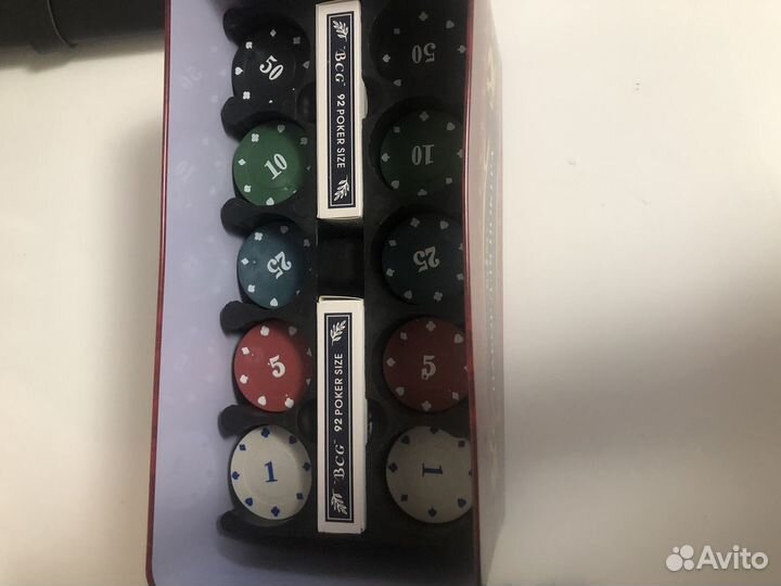 Набор для покера 200 фишек