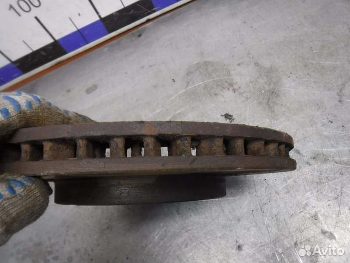 Диск тормозной передний левый Mitsubishi Lancer 10