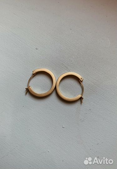 Серьги - кольца
