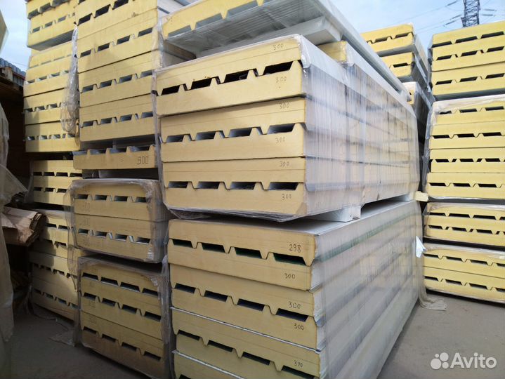 Сэндвич панели 10000 м2 в наличии