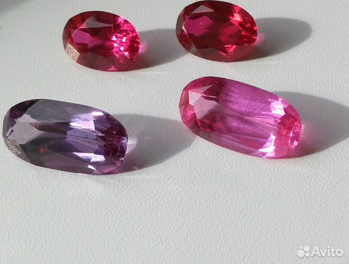 Александрит и рубин