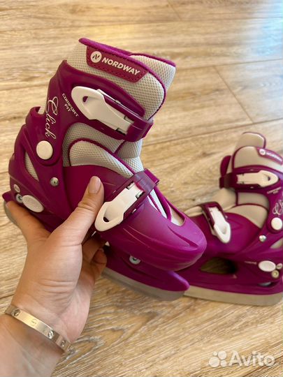 Коньки детские размер 32-33