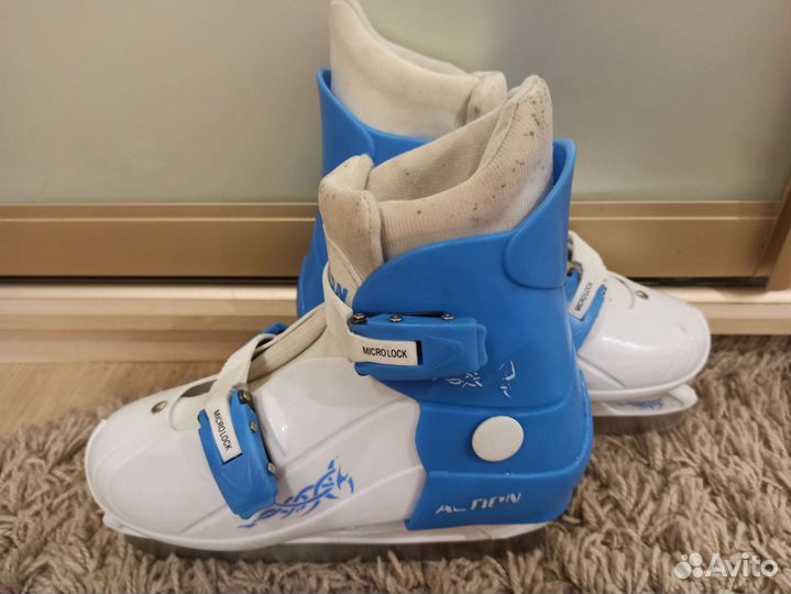 Коньки раздвижные