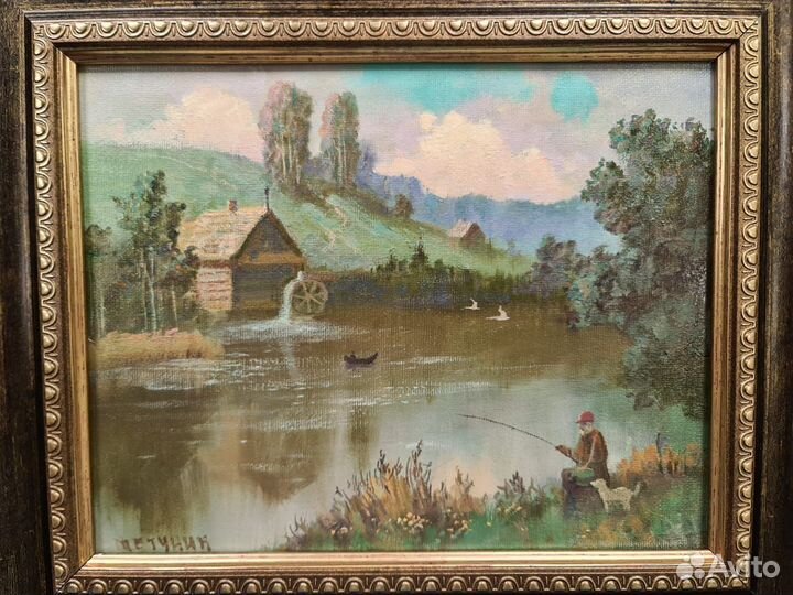 Картина маслом на холсте 