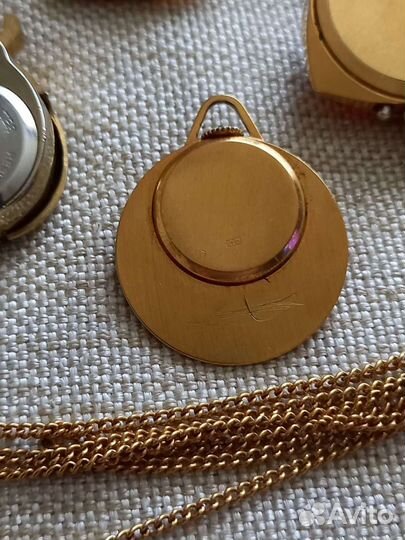 Часы кулон СССР