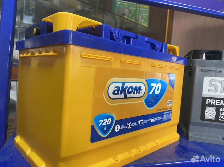 Аккумулятор 70 Аком на Газель на зиму